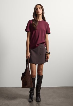 Stefanel, SHOULDER BAG.. - Bolso de mano - dark brown