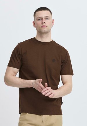 HJUMA - T-shirt basic - chicory coffee