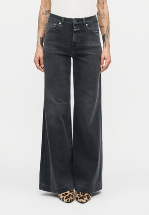 GLOW UP - Wide leg - dark grey