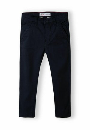 SLIM FIT - Kostymbyxor - dark blue