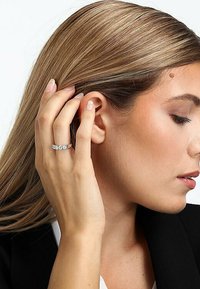 CHRIST Ring - weißgoldfarben