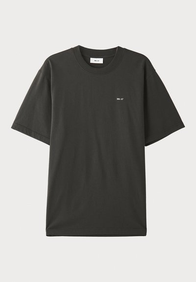 NN.07 ADAM EMB - T-shirt basic - khaki