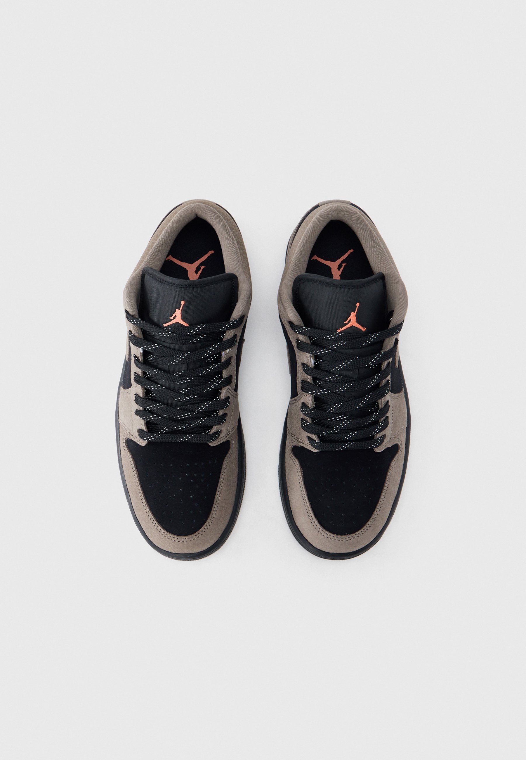 Jordan AIR JORDAN 1 LOW - Sportbačiai - black/olive grey/light