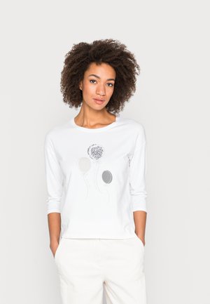 BALLOON - Long sleeved top - white
