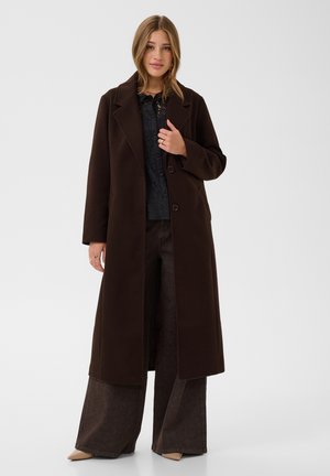 Cream, CRCAMELIA LONG WINTER - Manteau classique - chocolate plum