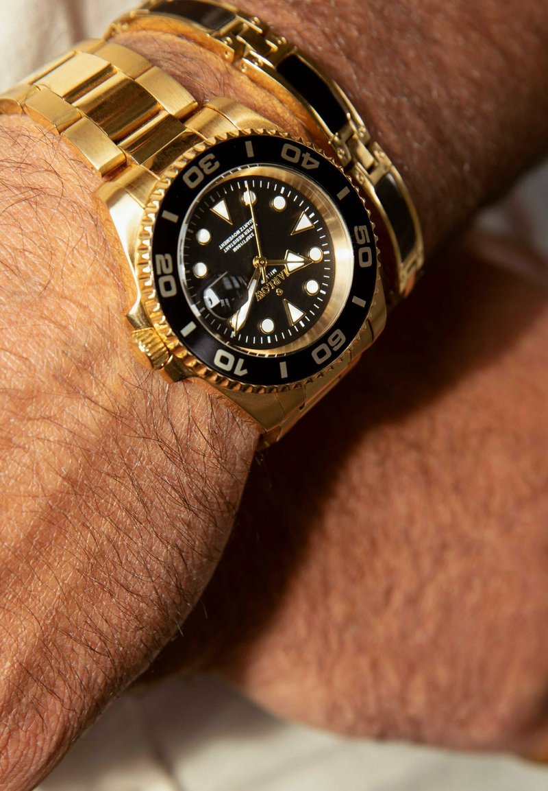 Lucardi STATEMENT - Watch - gold coloured