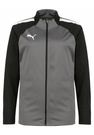 LIGA  - Training jacket - smoked pearl / puma white