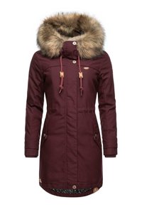 Ragwear - TAWNY - Wintermantel - wine red Thumbnail-Bild 1