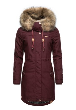 TAWNY - Winter coat - wine red