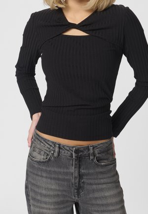 Langarmshirt - black