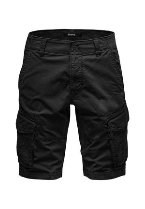 BERMUDA MIT UTILITY TASCHEN - Shorts - schwarz