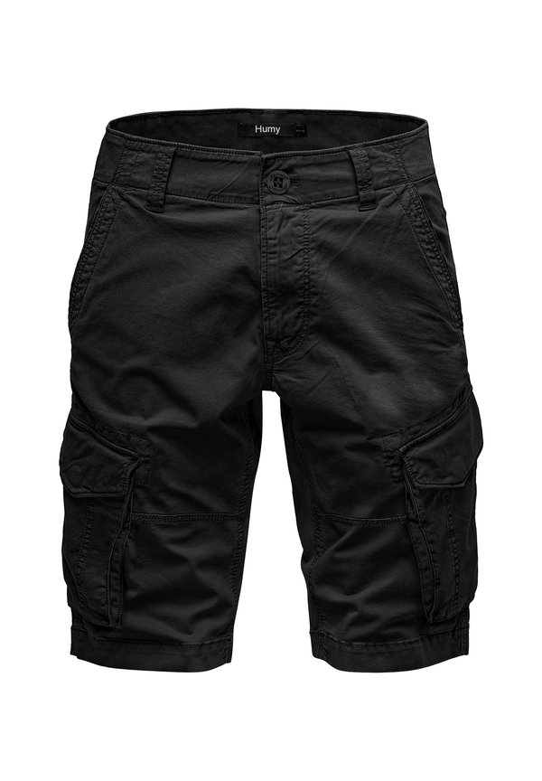 BERMUDA MIT UTILITY TASCHEN - Shorts - schwarz
