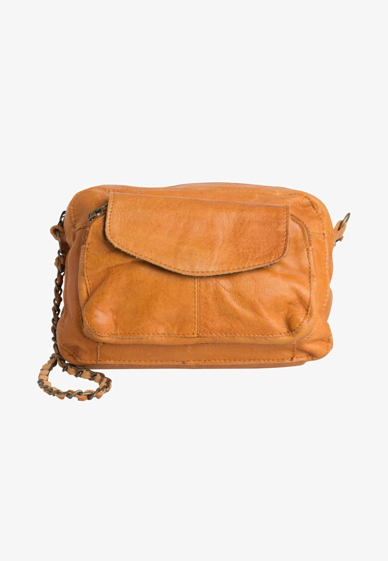 Pieces NAINA OVER NOOS - Sac bandoulière - cognac
