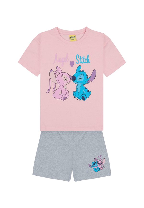 DISNEY STITCH SET - Nachtwäsche Set - rosa