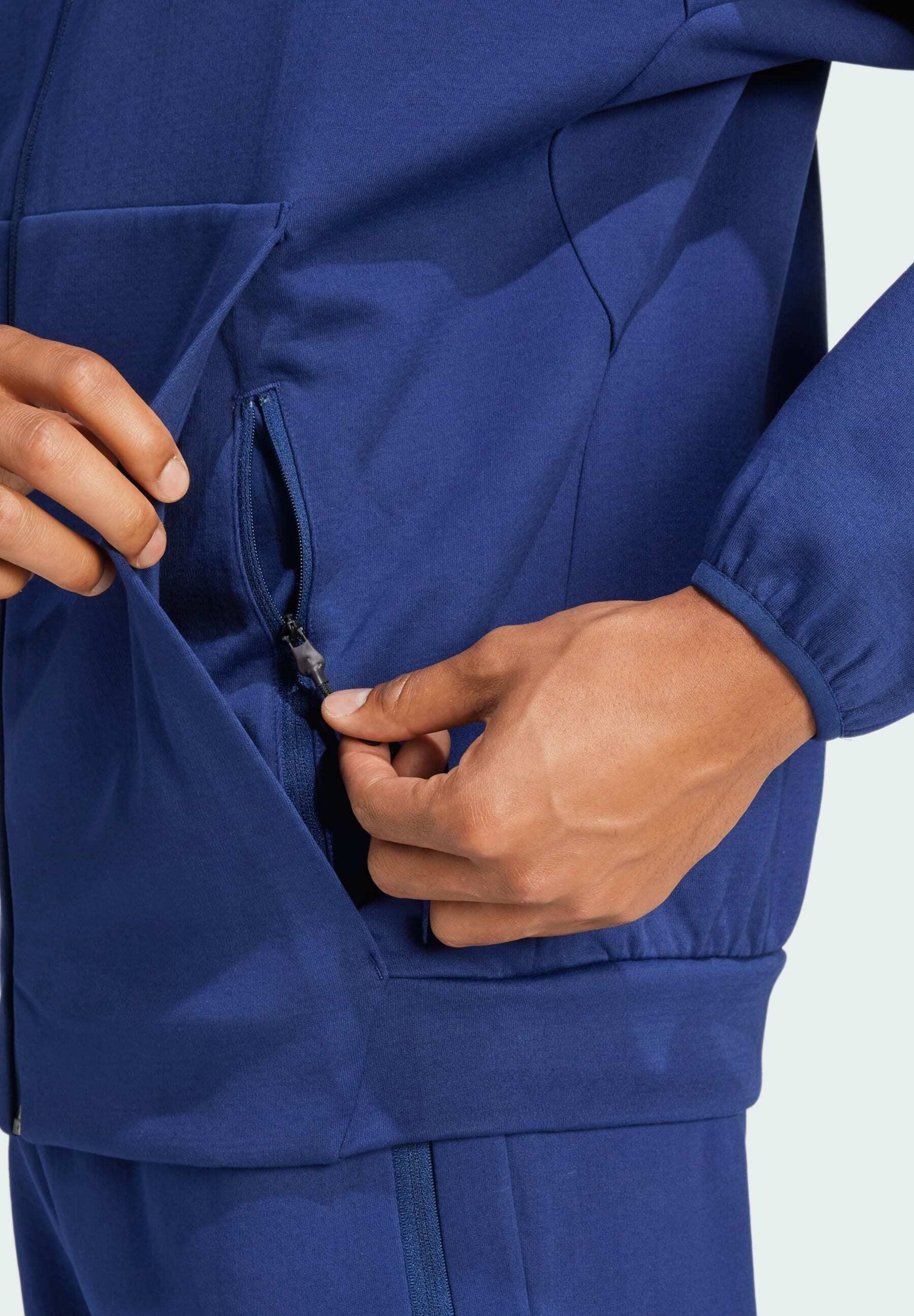 adidas Performance FRANCE TRAVEL Z.N.E. FULL-ZIP HOODED TRACK