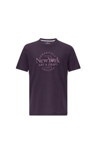 Unausgewählt, aubergine