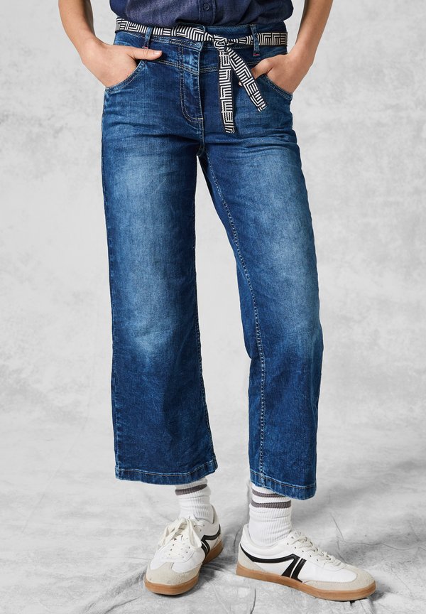 Flared Jeans - blau