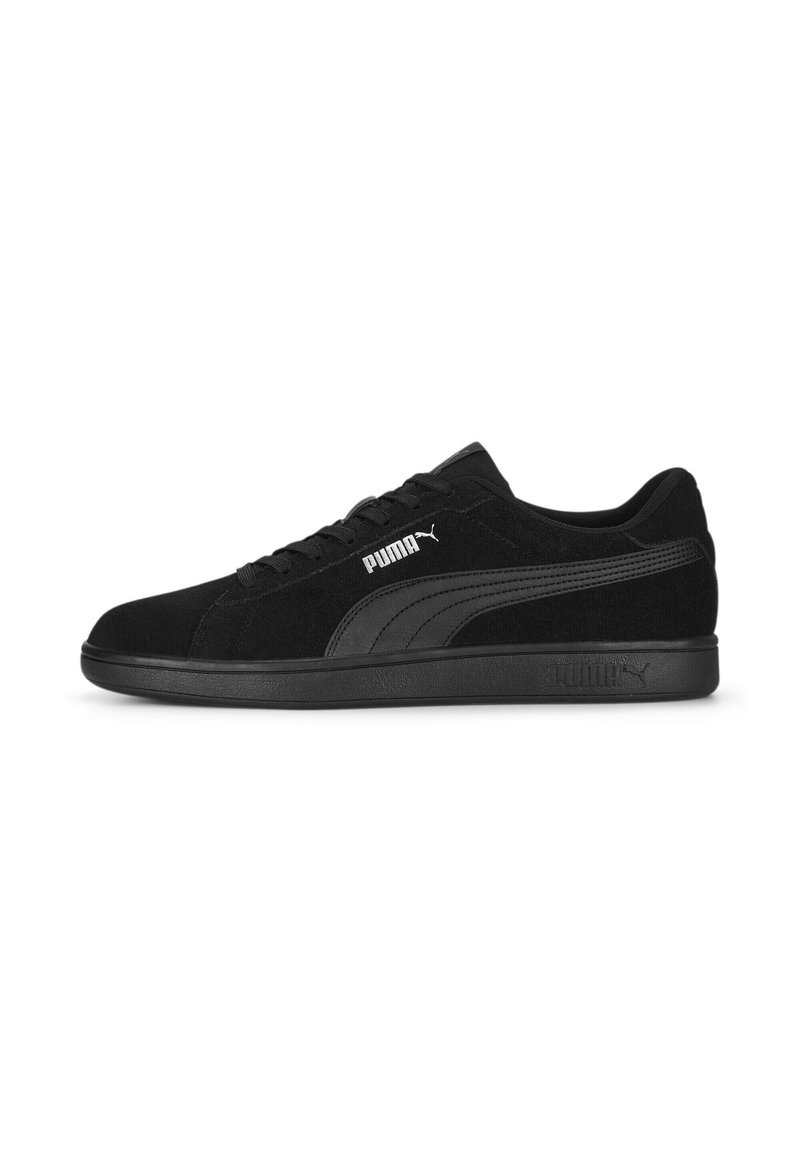 Puma - SMASH - Sneakers laag - black black silver, Vergroten