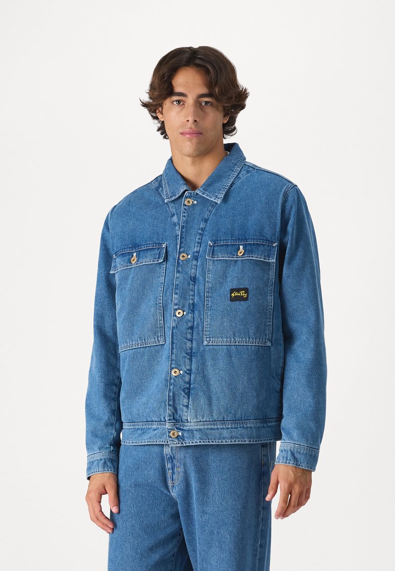 Stan Ray TRUCKER JACKET UNISEX - Casaco de ganga - heavy stone wash denim