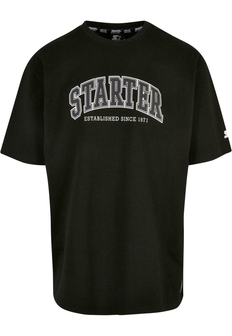 Starter COLLEGE  - Triko s potiskem - black