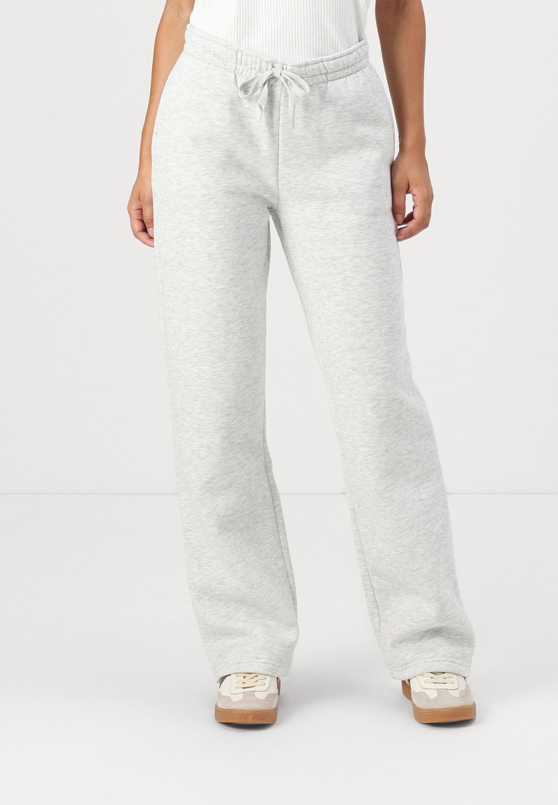 Gina Tricot Petite BASIC STRAIGHT - Treningo apatinė dalis - grey