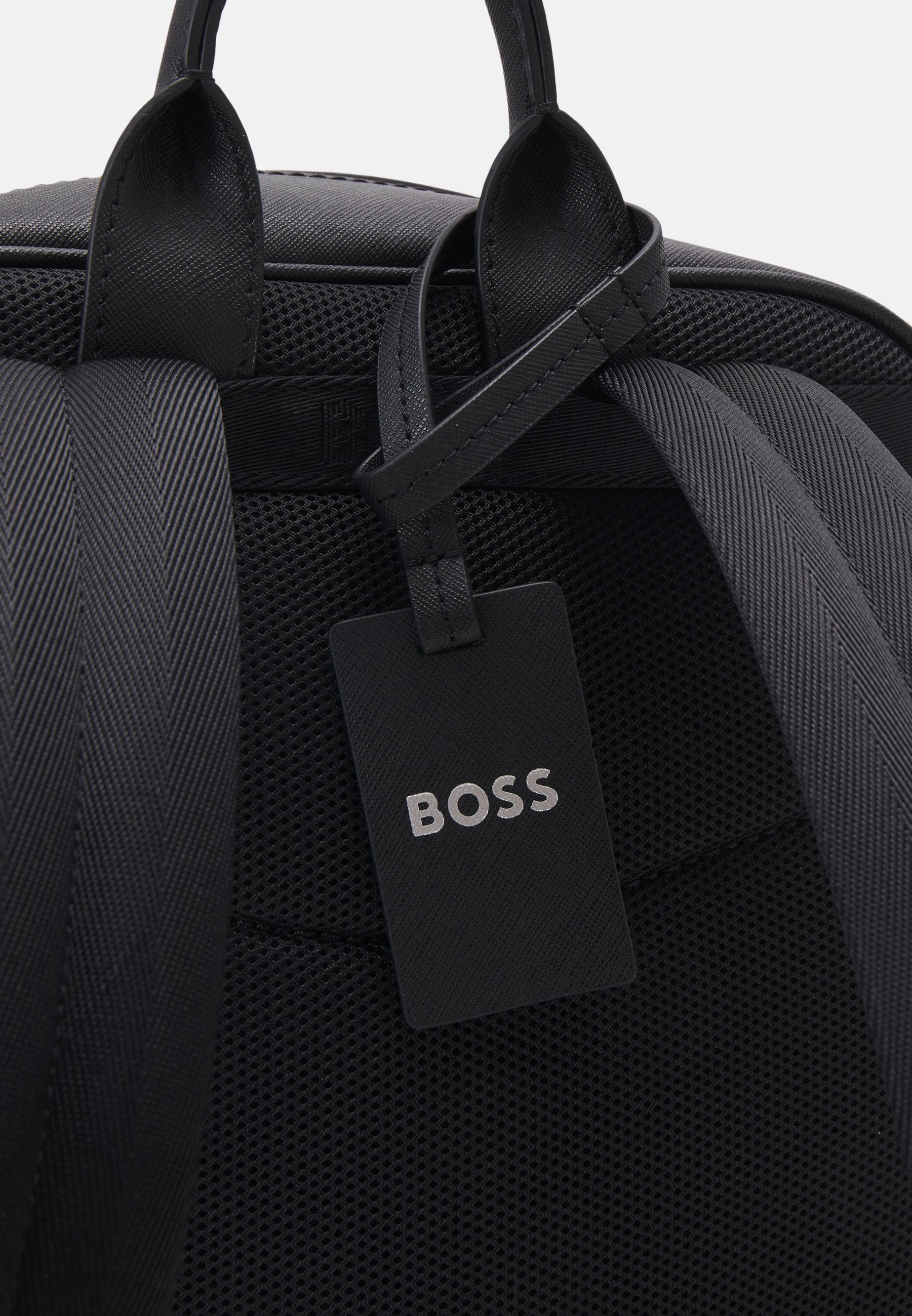 Sac Reporter BOSS Zair N NS - Panneau Monogrammé - Format Compact 16x17.5cm - Zip Top - Style Urbain