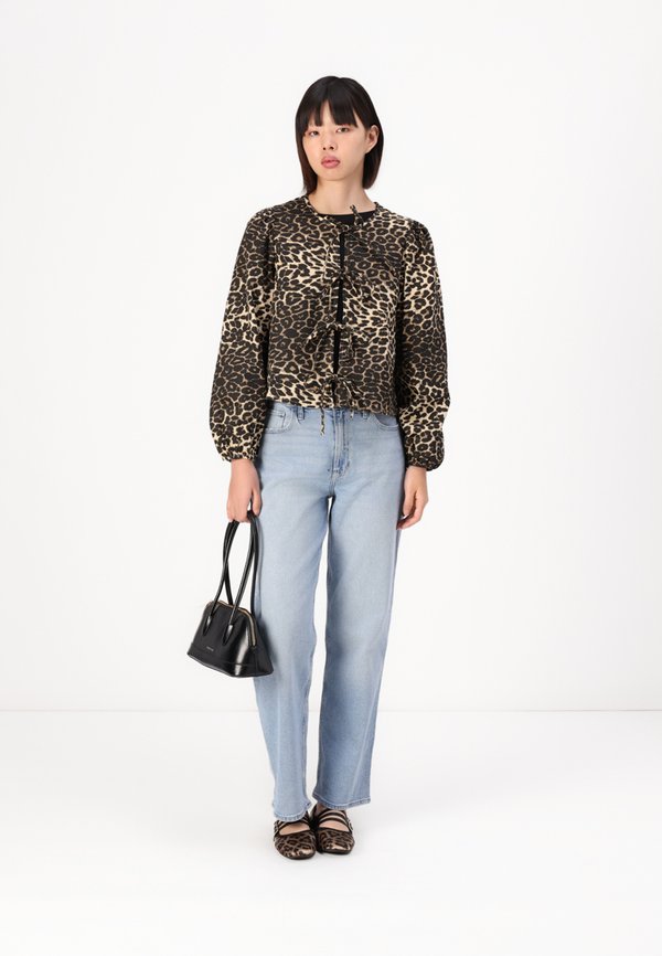 PCASTA O-NECK TIE - Blouse2