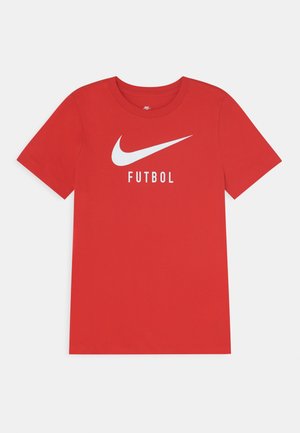 FTBL SCCR TEE - T-shirt imprimé - university red/white