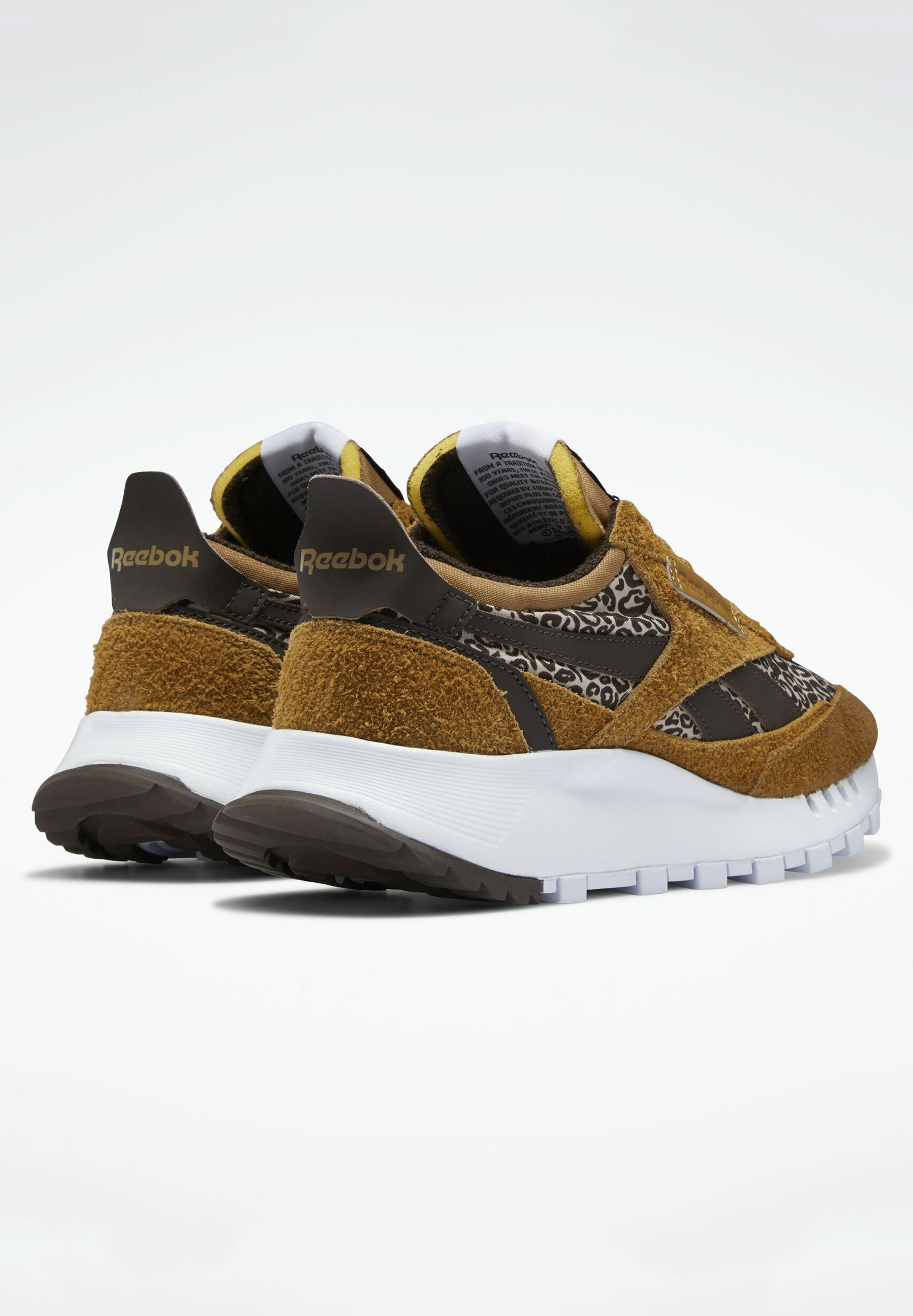 Reebok Classic CL LEGACY - Sneakers laag - beige/geel - Zalando.nl