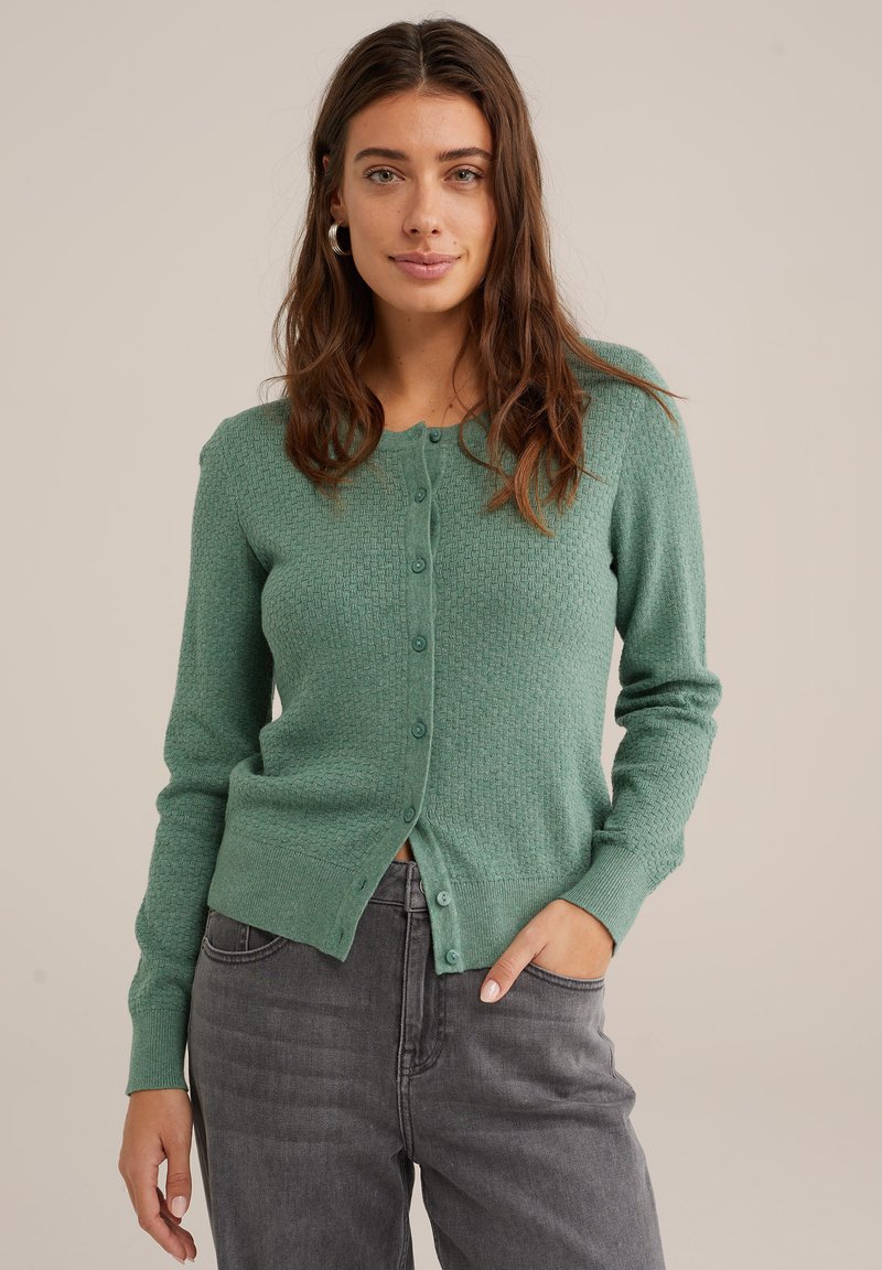 WE Fashion Kardiganas - pastel green