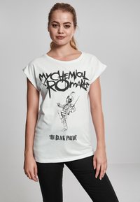 Mister Tee MY CHEMICAL ROMANCE - Triko s potiskem - white