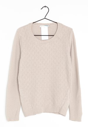 Boden Striktrøje - beige