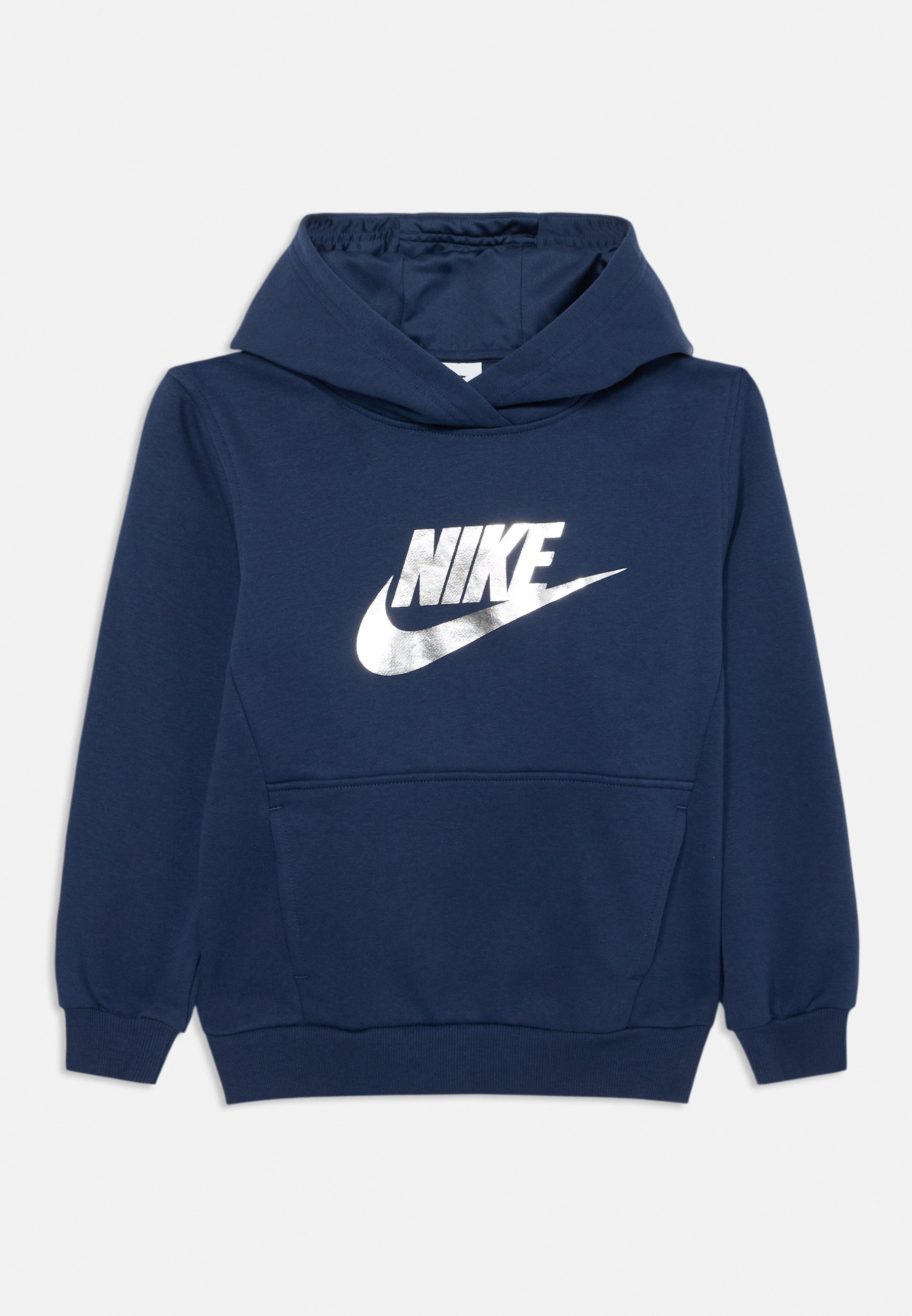 nike metallic swoosh pullover