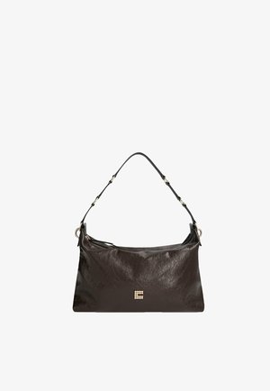 CLIO, CHARLY CRINKLE PATENT - Handtas - chocolate