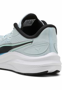 Puma SKYROCKET LITE 2 UNISEX - Scarpe da allenamento - sea glass black speed blue mint melt- silver