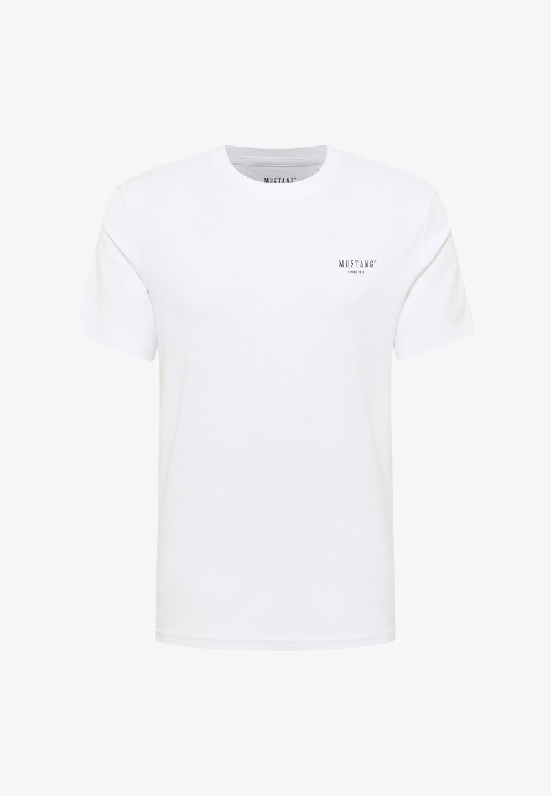 Mustang STYLE AUSTIN - T-Shirt basic - weiß