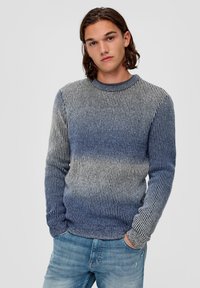 QS Strickpullover - royalblau