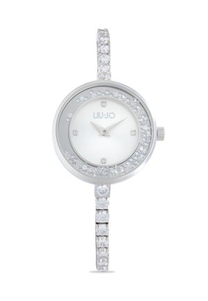 WITH CRYSTALS - Orologio - silver-coloured