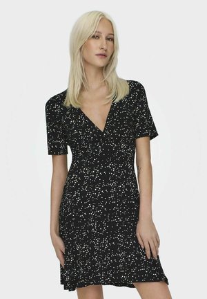 KURZES - Vestito di maglina - black