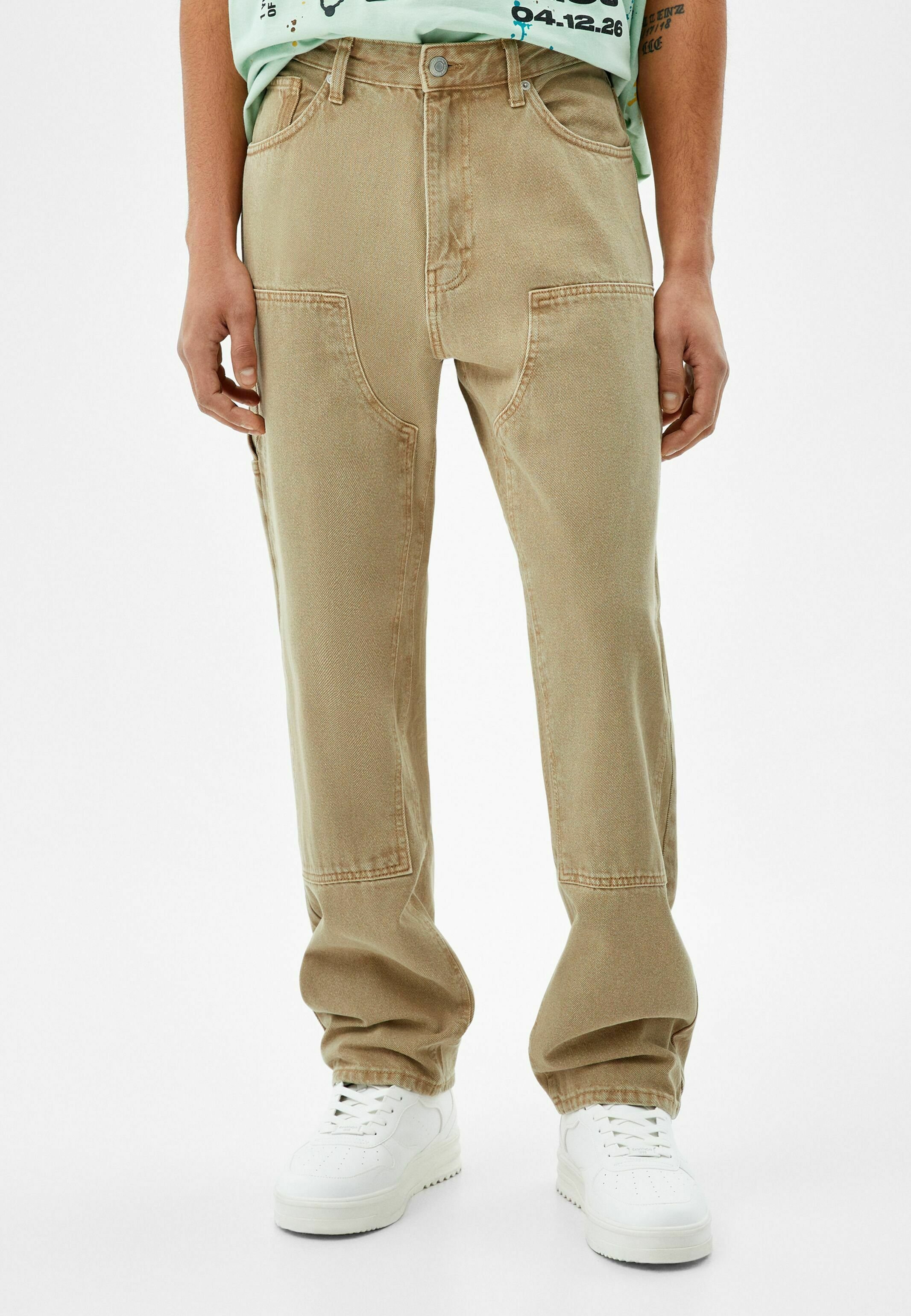 Bershka CARPENTER - Jeans baggy - brown/marrone - Zalando.it