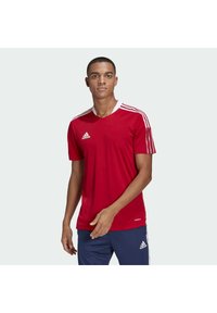 adidas Performance TIRO21 TR JSY - T-Shirt print - team power red