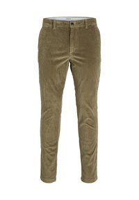 Jack & Jones Slim fit corduroy broek, model 'Marco' in beige online kopen | P&C