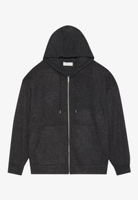 Chaqueta de punto - mottled dark grey