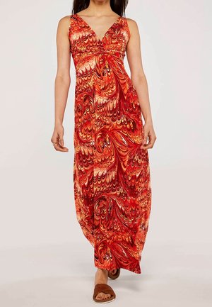 Vestido largo - orange