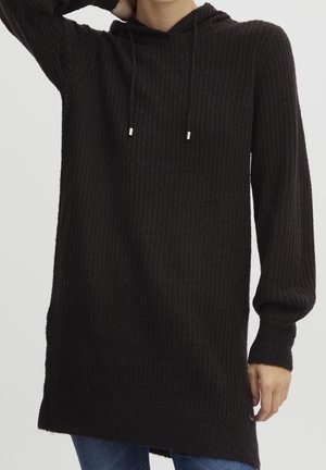 Felpa con cappuccio - black