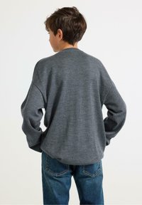 Lindex Maglione - dark grey melange