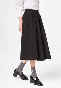 Rodier FLARED LONG - Plooirok - noir