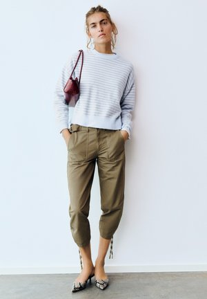 PULL&BEAR, SOFT BOXY JUMPER- JUMPER - Pullover - blue-grey