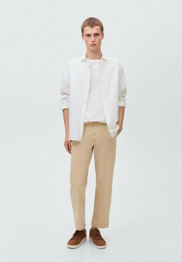 DOCKY - Stoffhose - sand