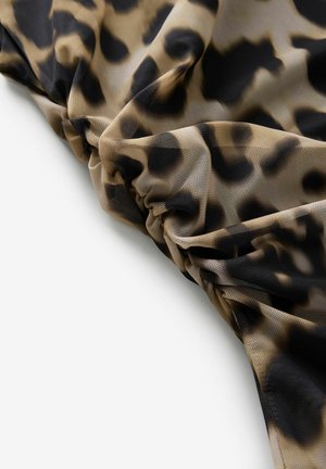 Next REGULAR FIT SLEEVELESS RUCHED  - Bluse - animal print
